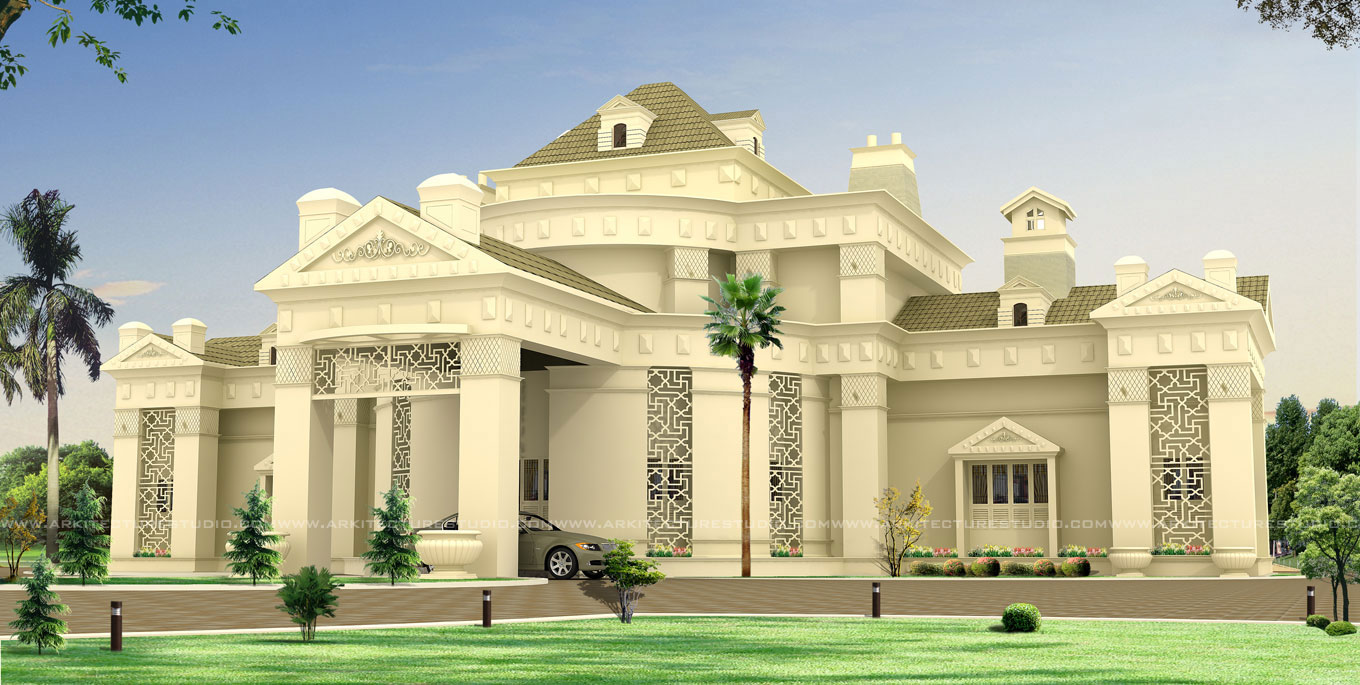 Luxury Indian Bungalow Designs