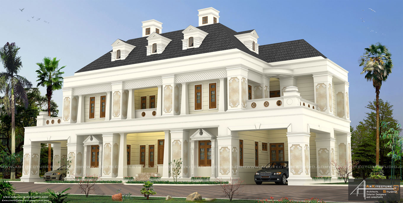 Colonial  Bungalow Luxury Designs